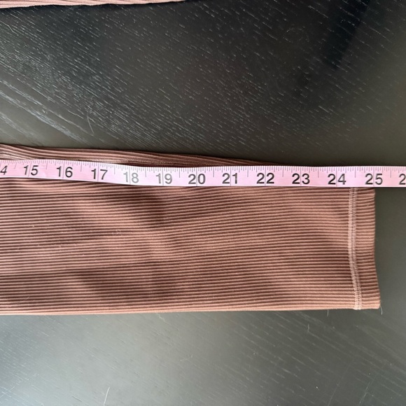 Born Primitive Ribbed Leggings in Brown Size L - Picture 4 of 4